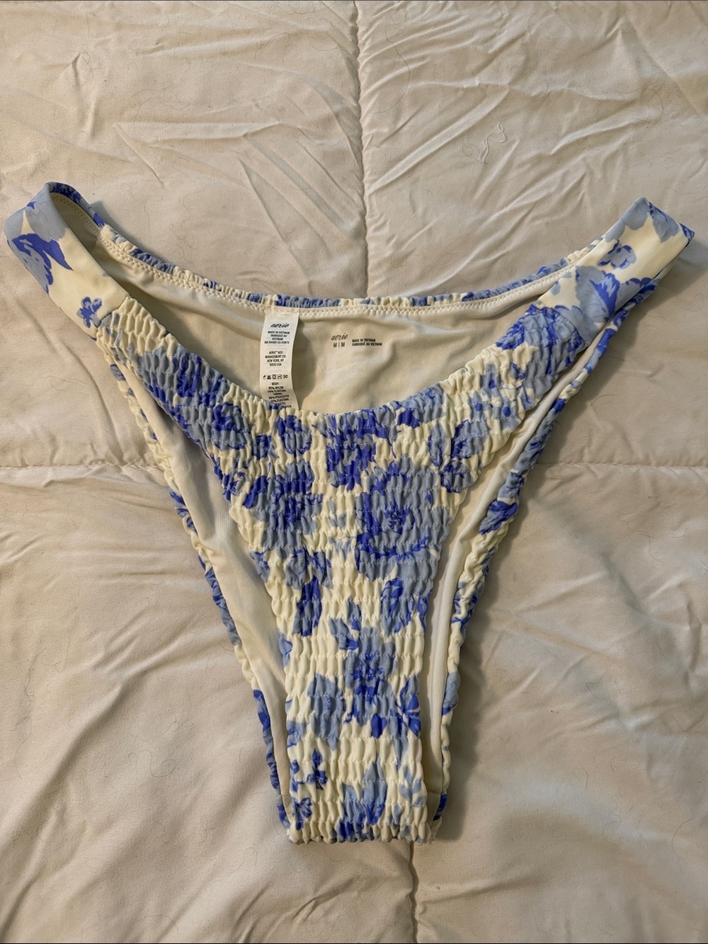 American Eagle aerie Floral Bikini Bottom medium